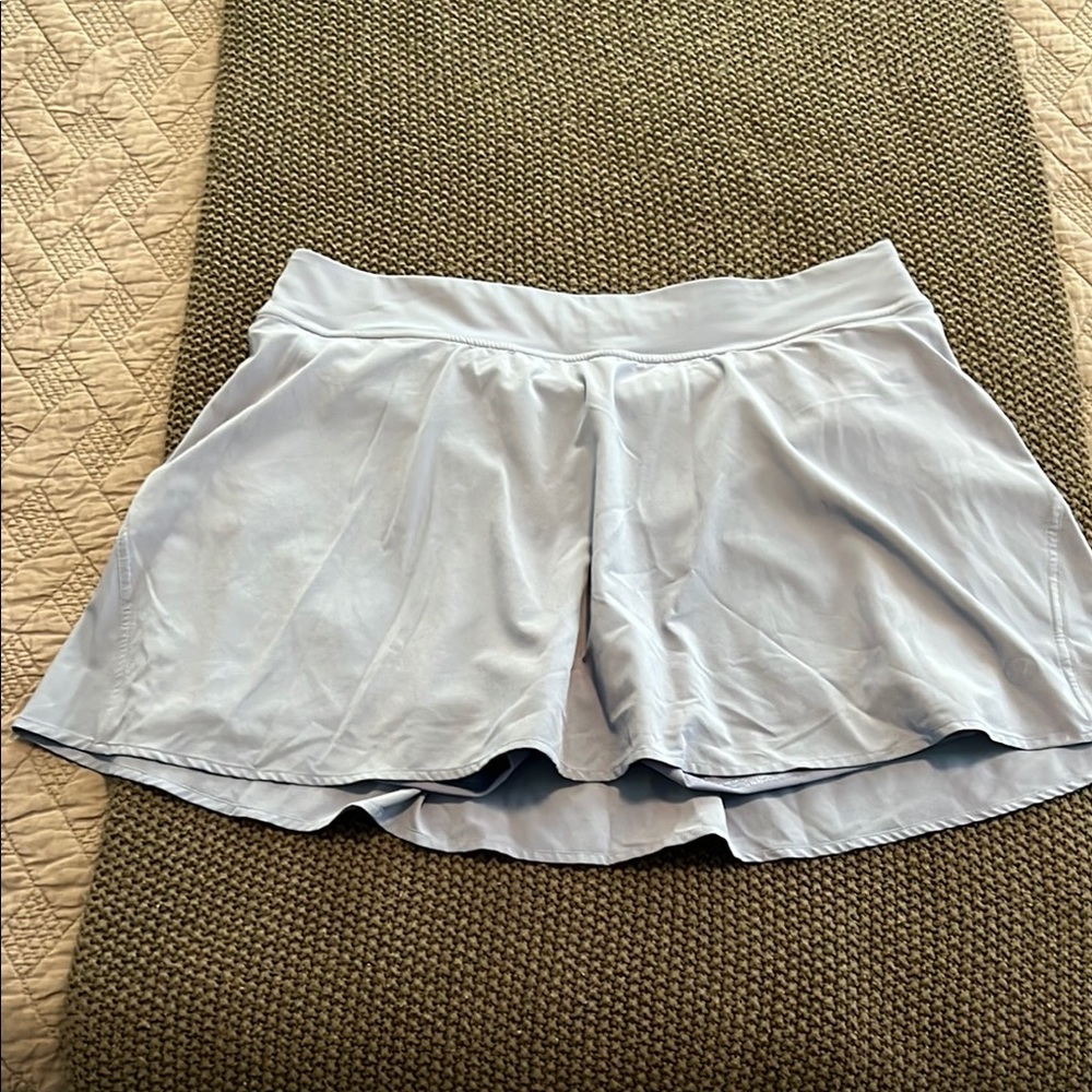 lululemon Oasis Blue High Rise Tennis Skort